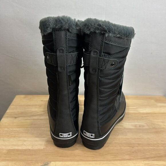 JBU Chilly Mid Calf Snow Boot Black size 7- NIB - Picture 3 of 8